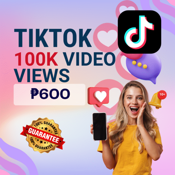 100K Tiktok Views for sale