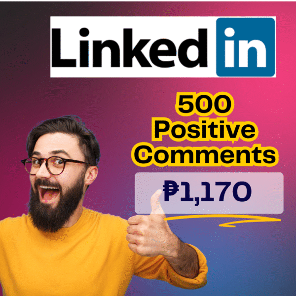 LinkedIn Positive Comments for sale